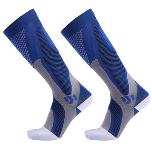 Men Leg Support Stretch Long Compression Socks