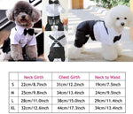 Pet Costumes Handsome Dog Rompers Clothing