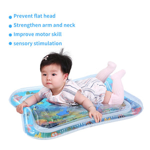 Inflatable thicken PVC infant Tummy Time Playmat